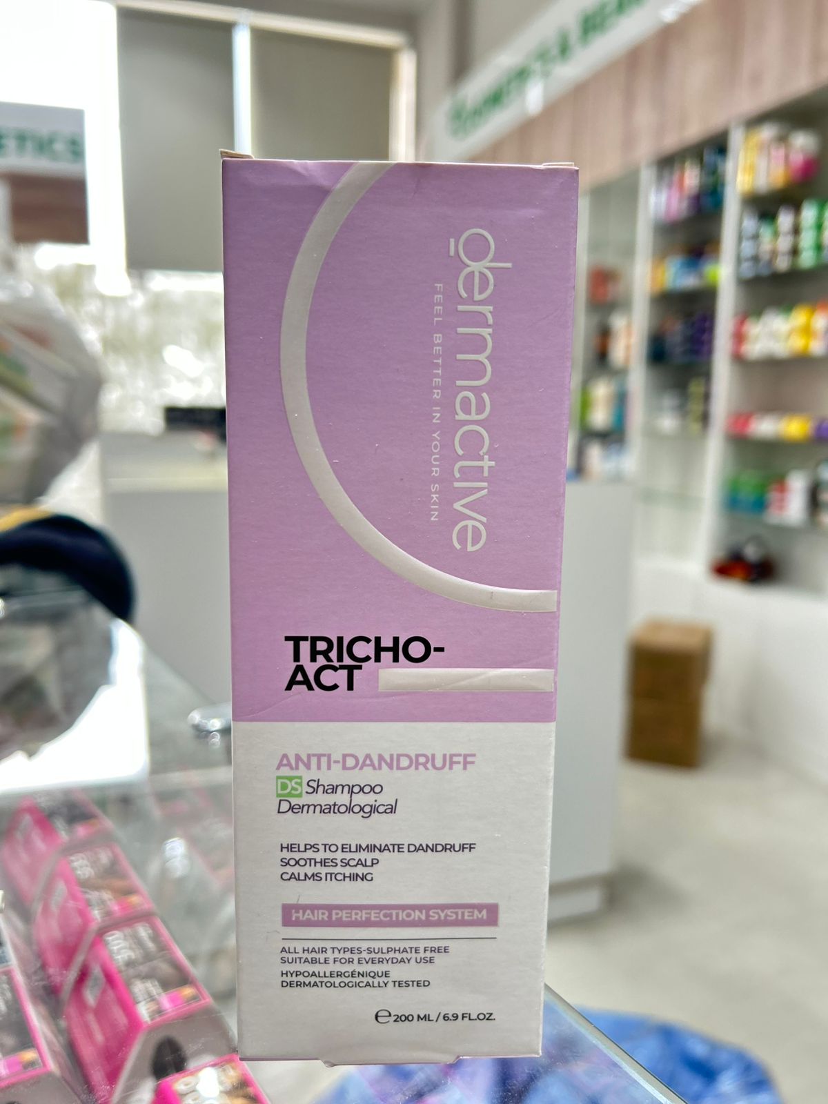 dermactive tricho act antidandruff shampoo 200ml