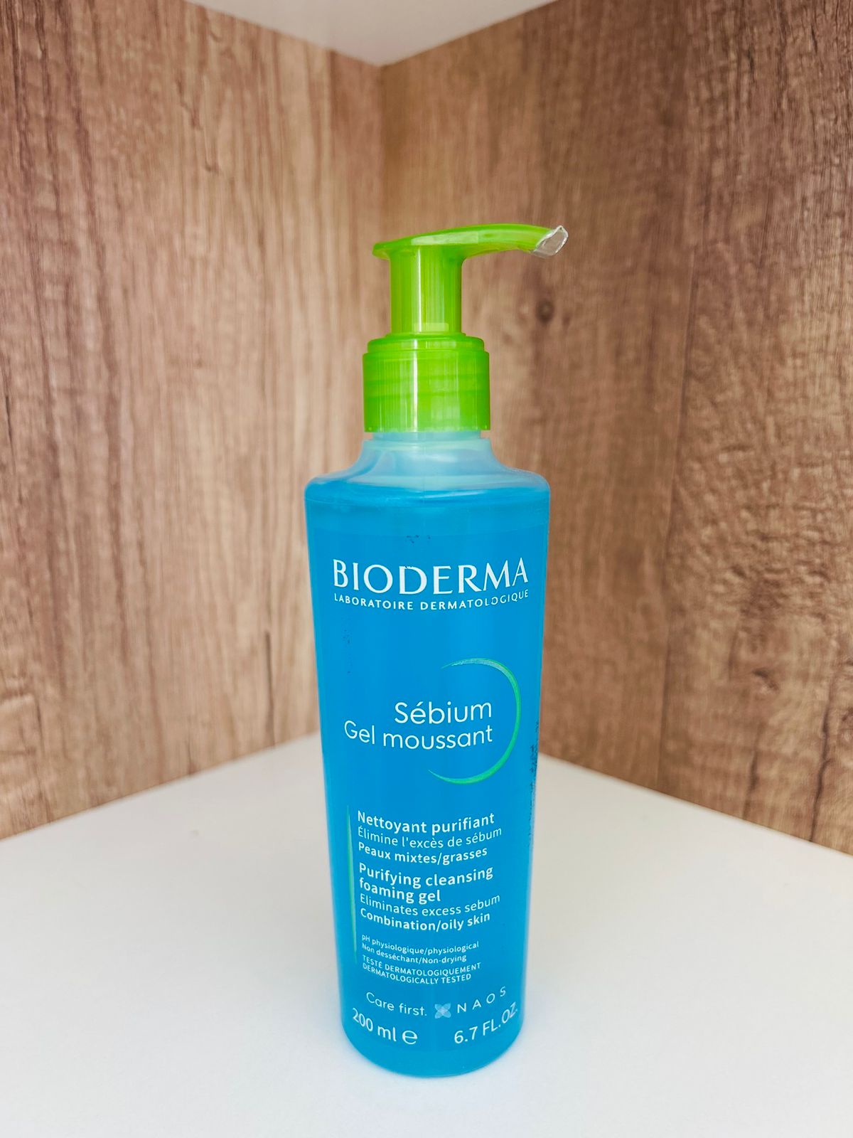 bioderma cleansing for oily skin 200ml